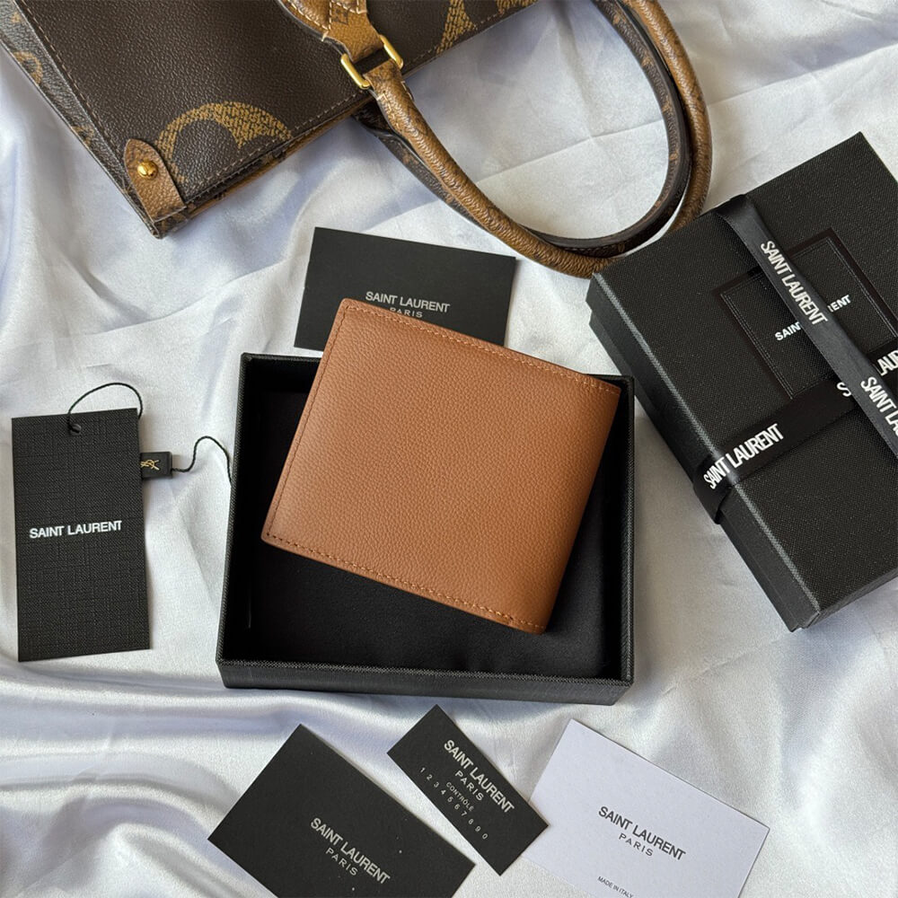 TINY CASSANDRE EASTWEST WALLET IN GRAINED LEATHER(HIGH-END GRADE)