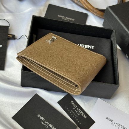 TINY CASSANDRE EAST/WEST WALLET IN GRAINED LEATHER(HIGH-END GRADE)